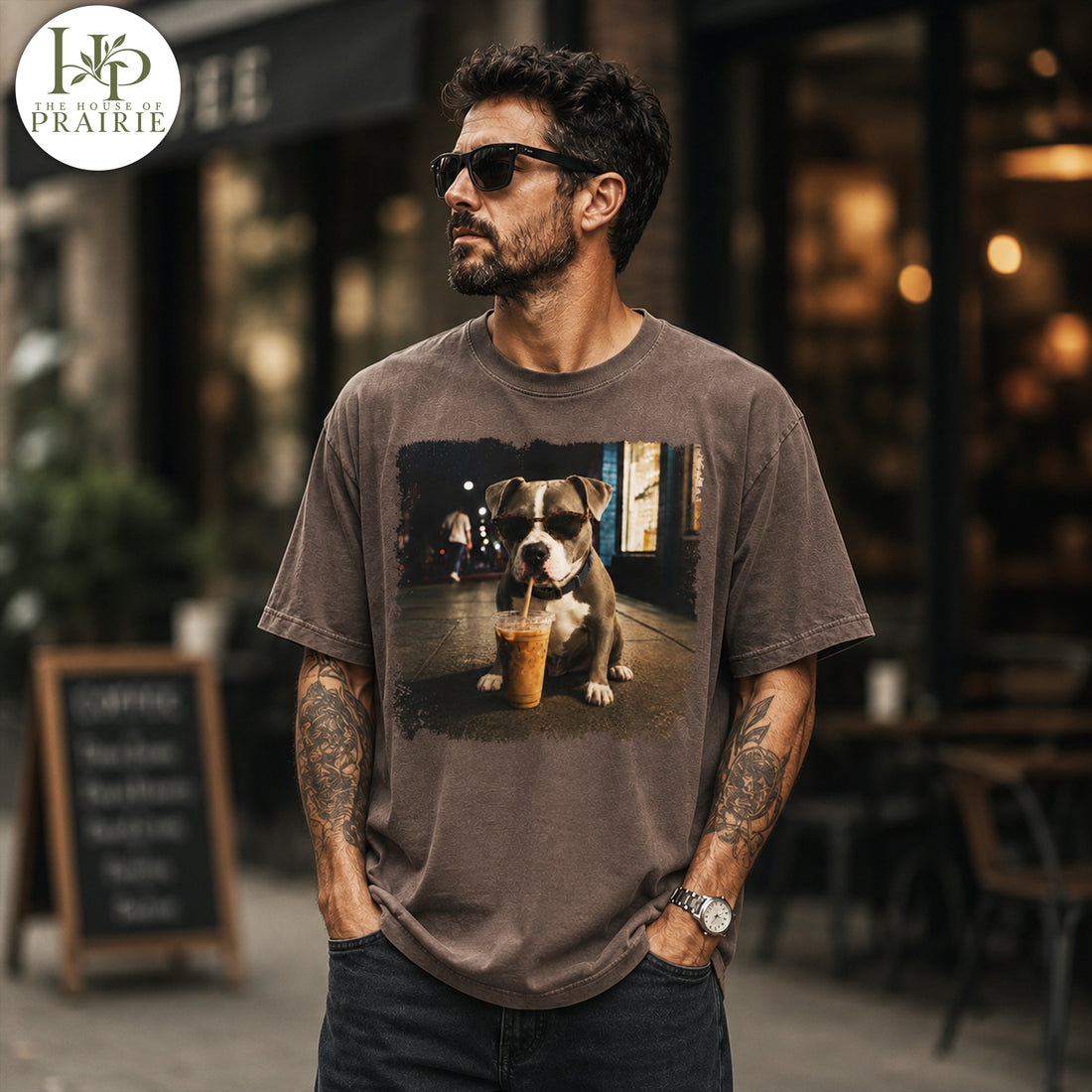 Personalized Pitbull T-Shirt | Custom Dog Photo Coffee Graphic Tee | Funny Pitbull Lover Gift | Upload Your Pet Picture
